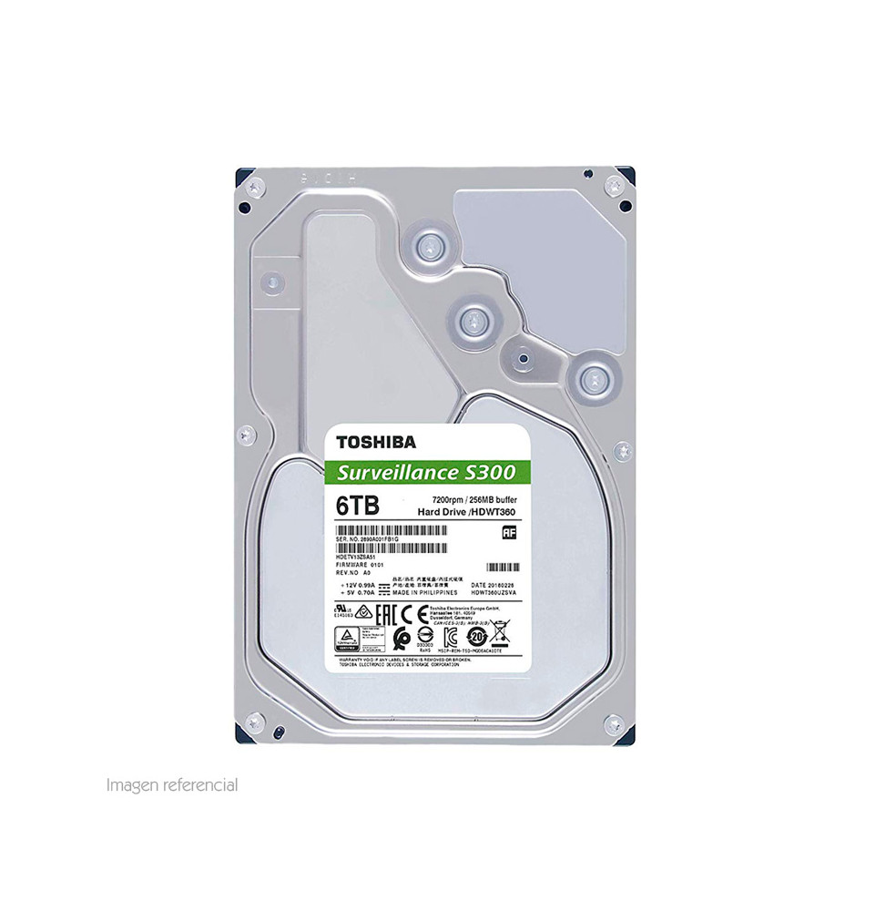 HD TOSHIBA S300 PRO 6TB SURV.
