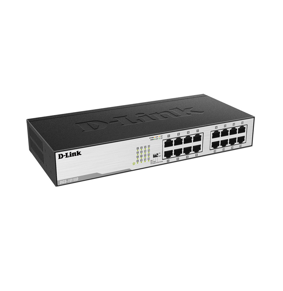 D-LINK SWITCH 16-PORT GIGABIT