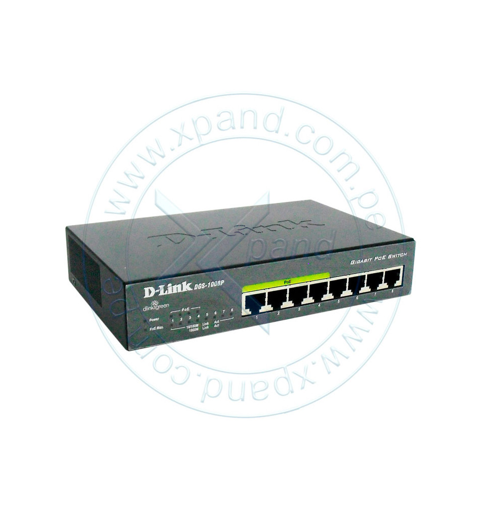 8 PORTS GIGABIT POE SMART