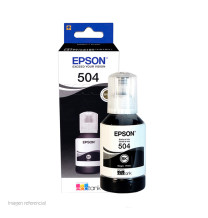 TINTA EPSON NEGRA BOTELLA T504