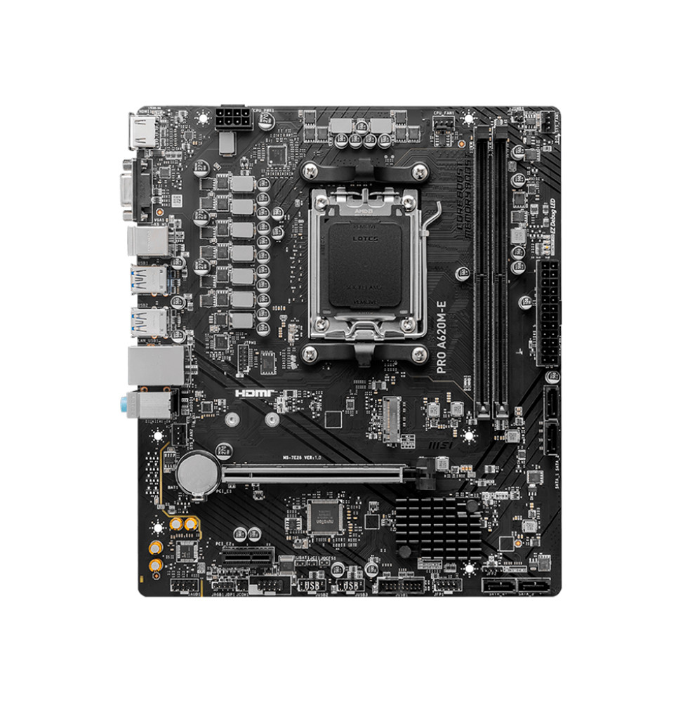 MB MS A620M-E S/V/L DDR5