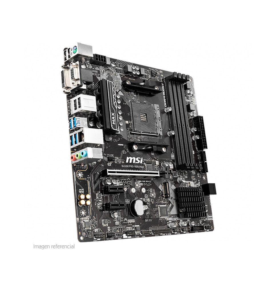 MB MS B450M PRO-VDH MAX DDR4