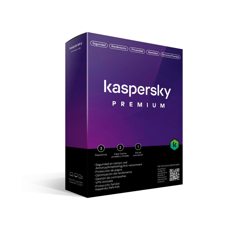 KASPERSKY PREMIUM 3PC 1AñO 