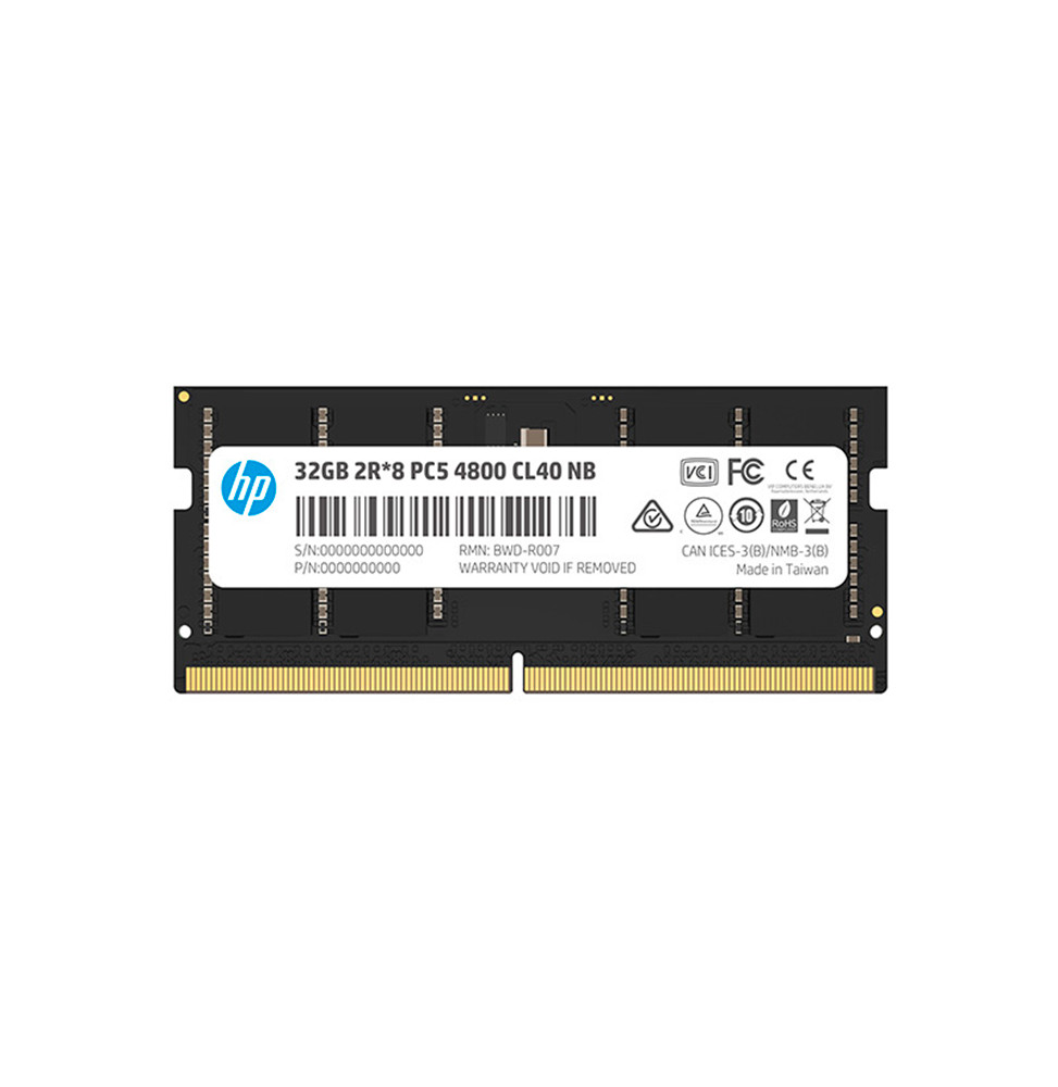 MEM RAM 32G HP X1 4.80GHZ DDR5
