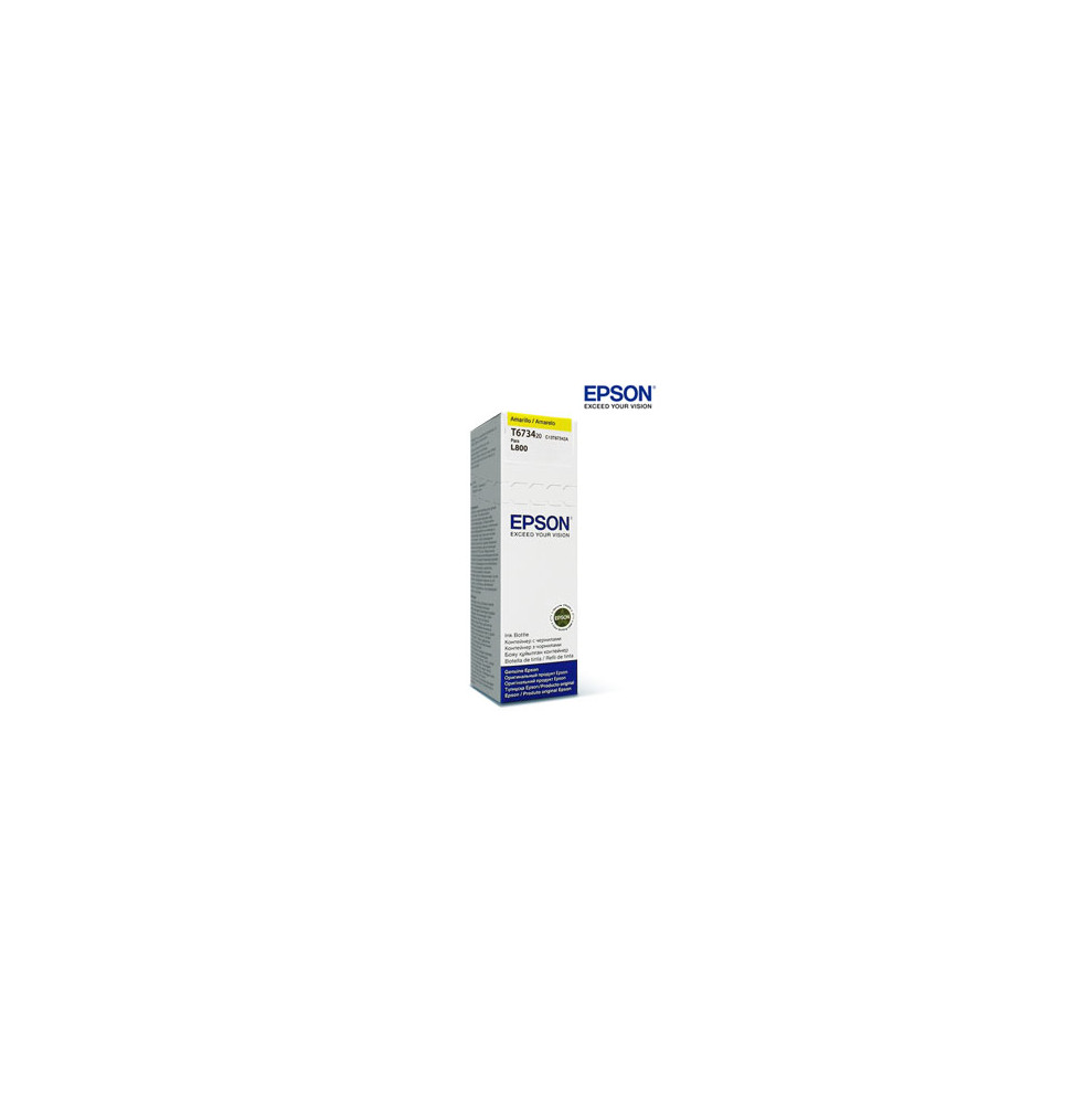 TINTA EPSON L800 AMARILLA