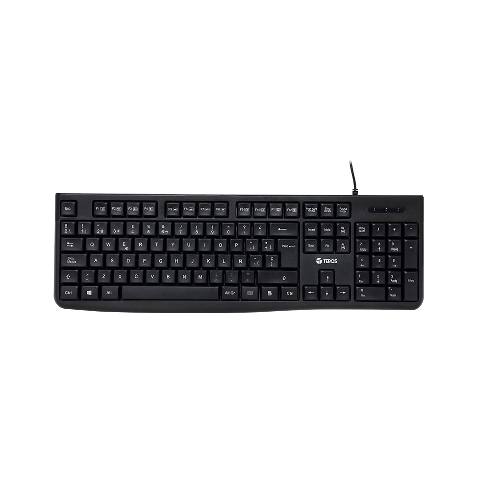 TECLADO ESTáNDAR USB TE4067 BK