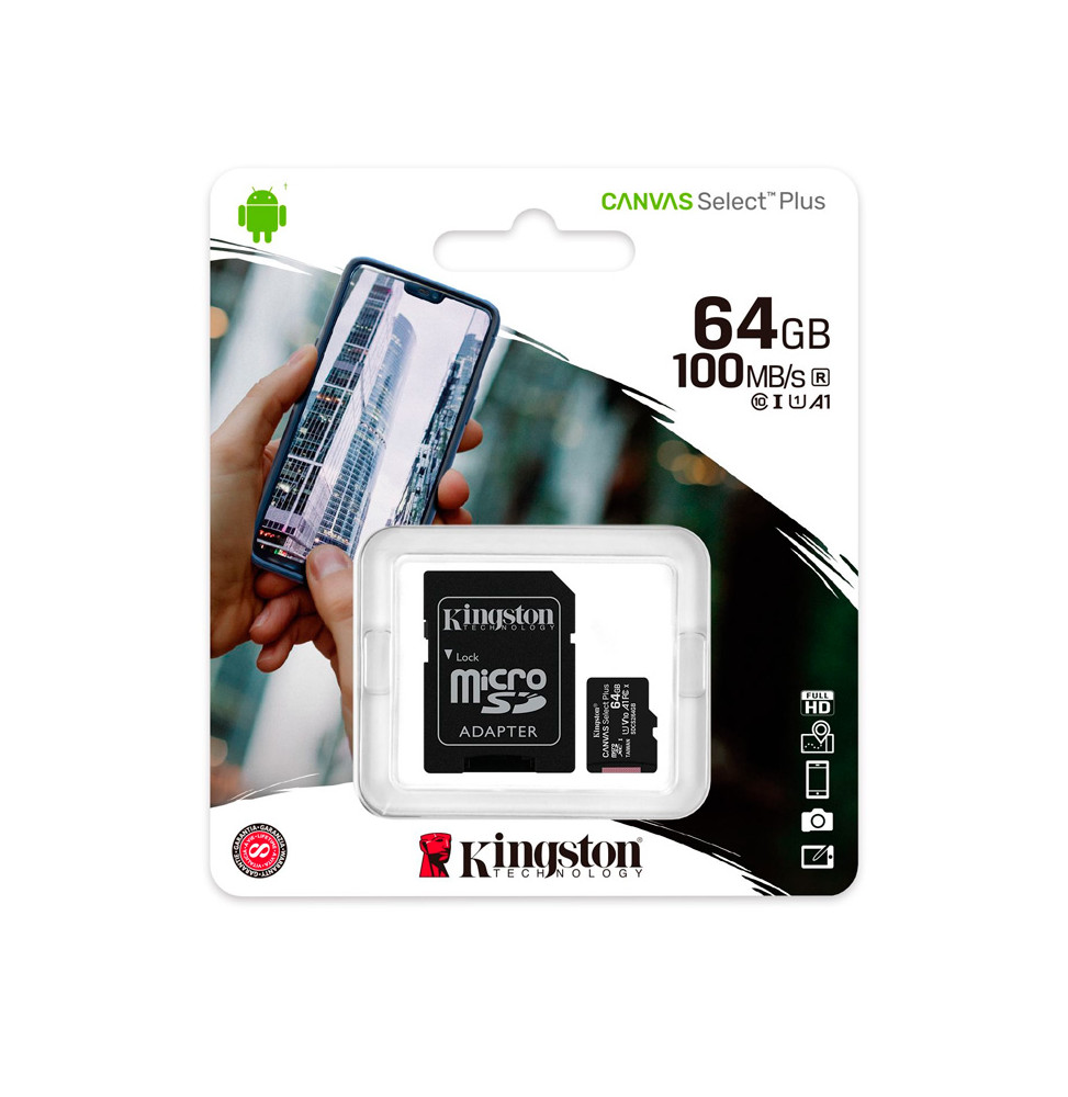 MICRO SD KING CANVAS 64GB 